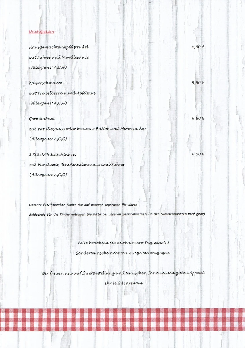 Speisekarte photo 8