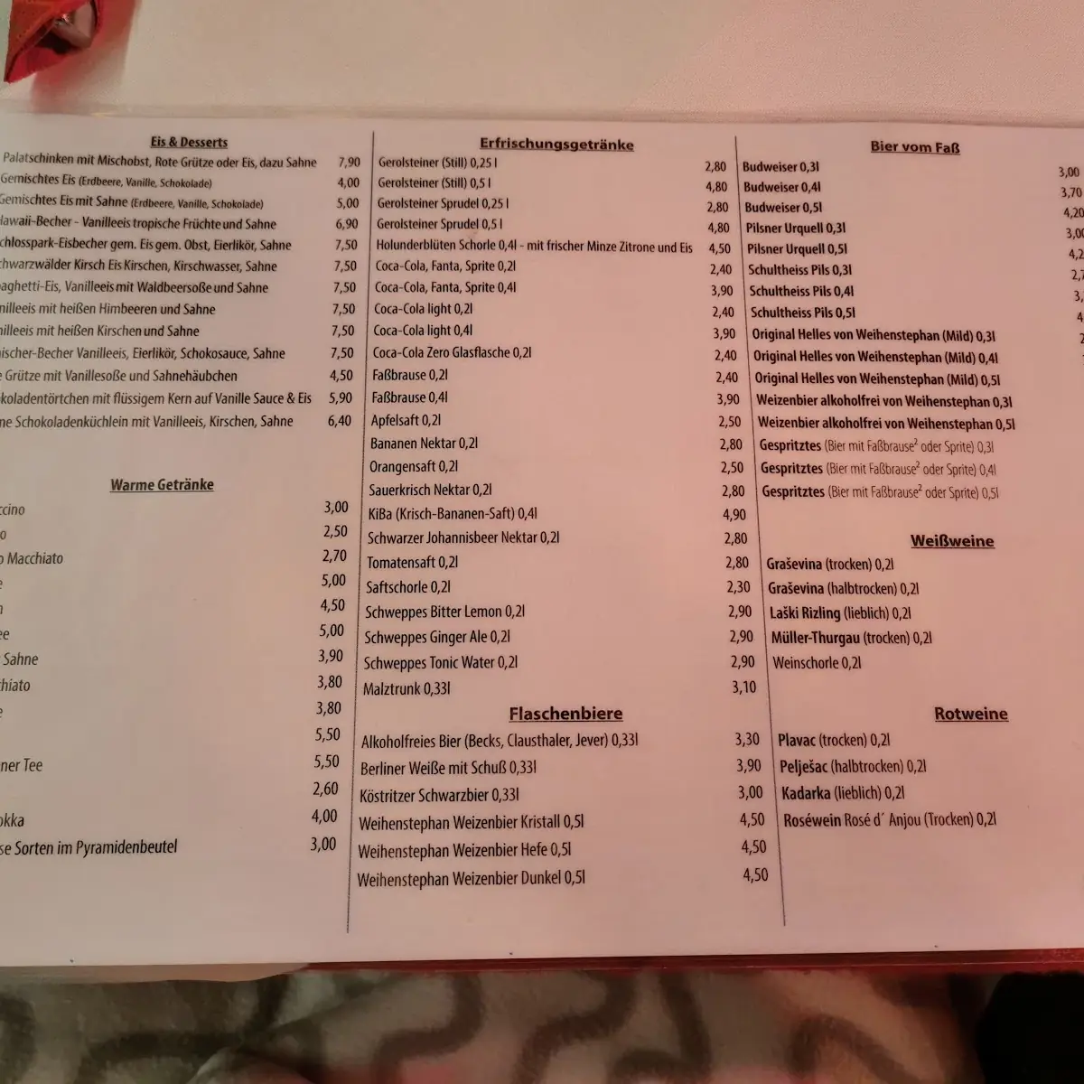 Speisekarte photo 9