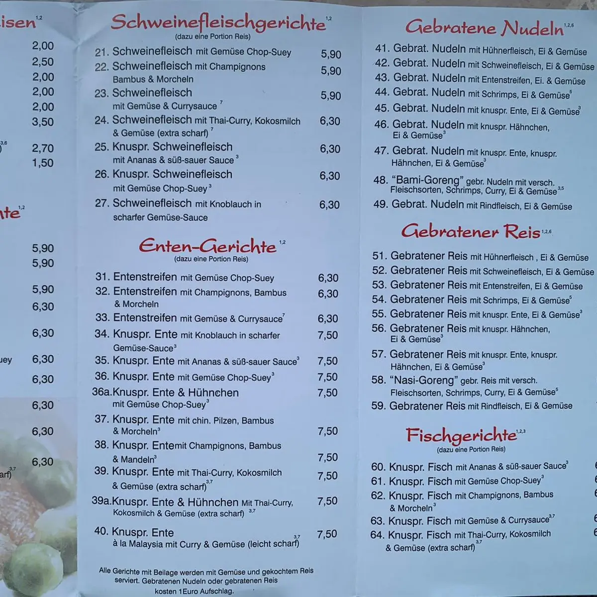Speisekarte photo 6