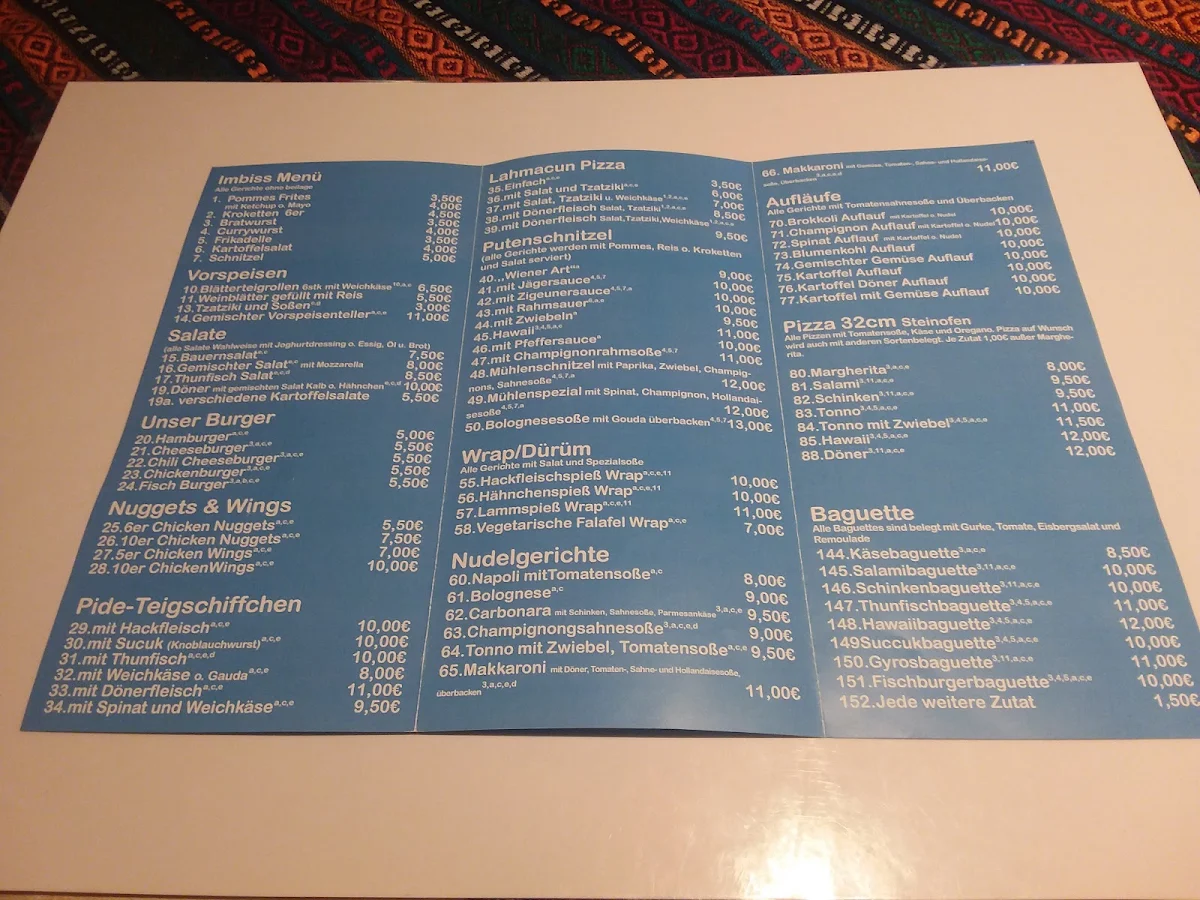 Speisekarte photo 1
