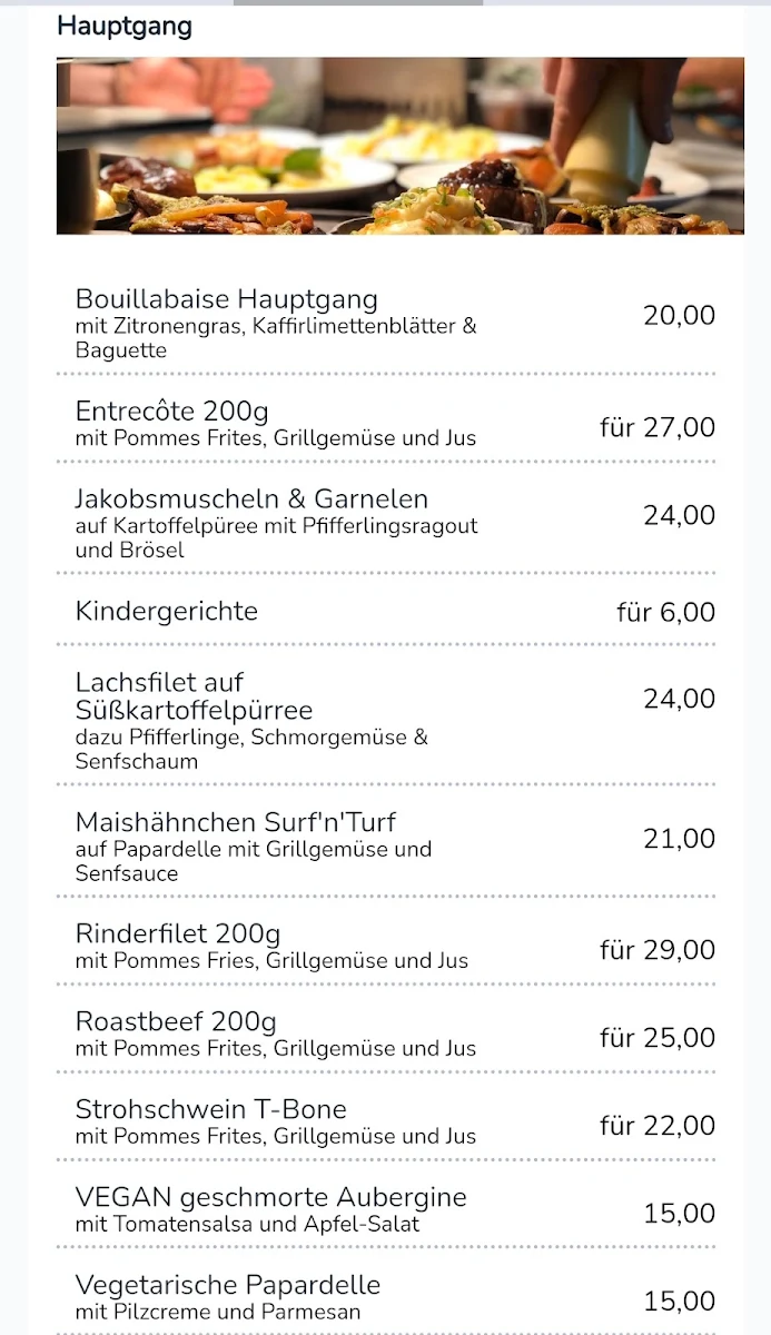 Speisekarte photo 1