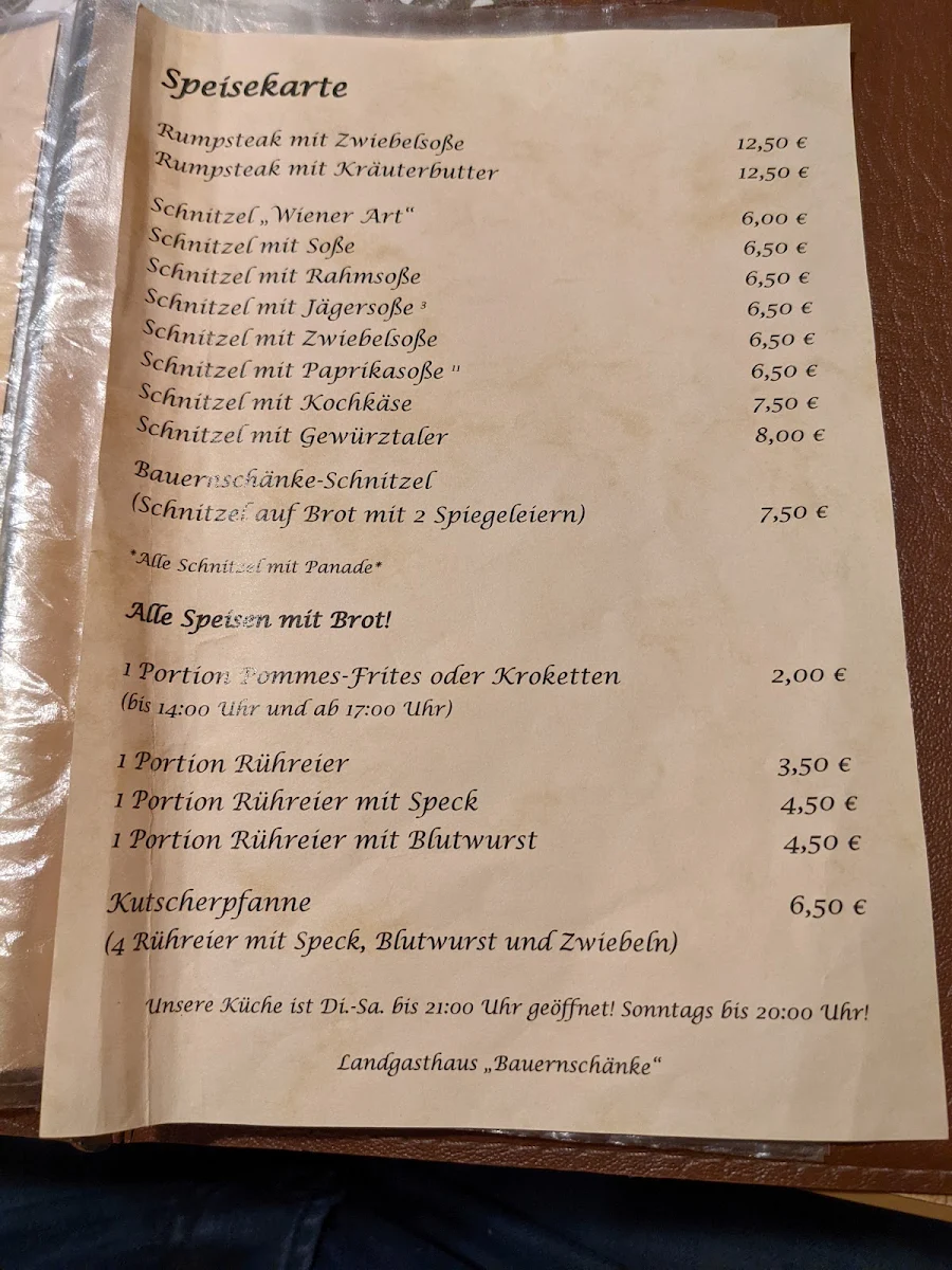 Speisekarte photo 3