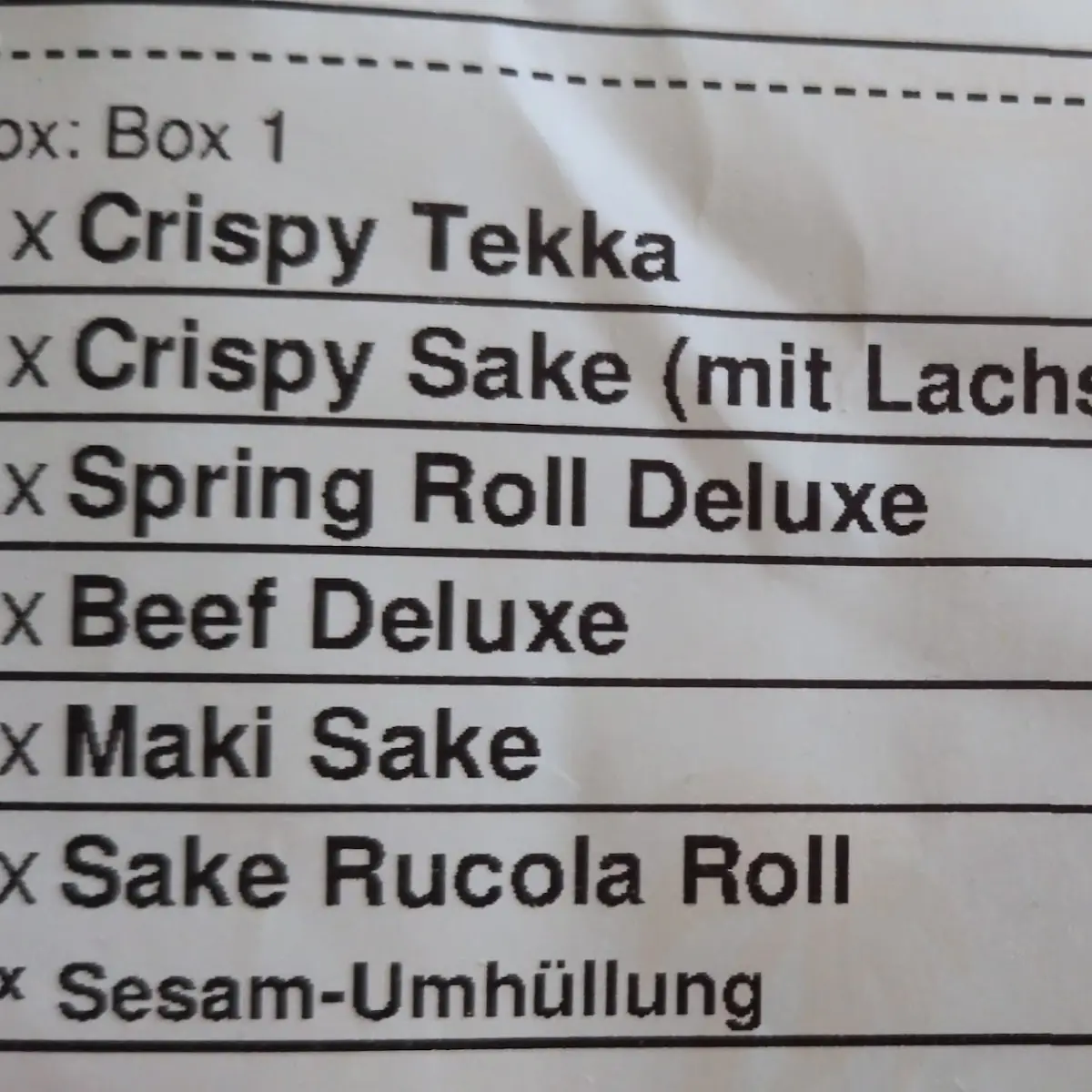 Speisekarte photo 2