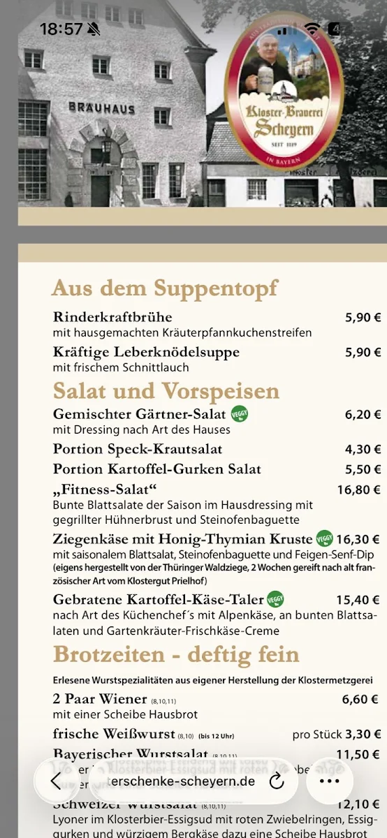Speisekarte photo 1