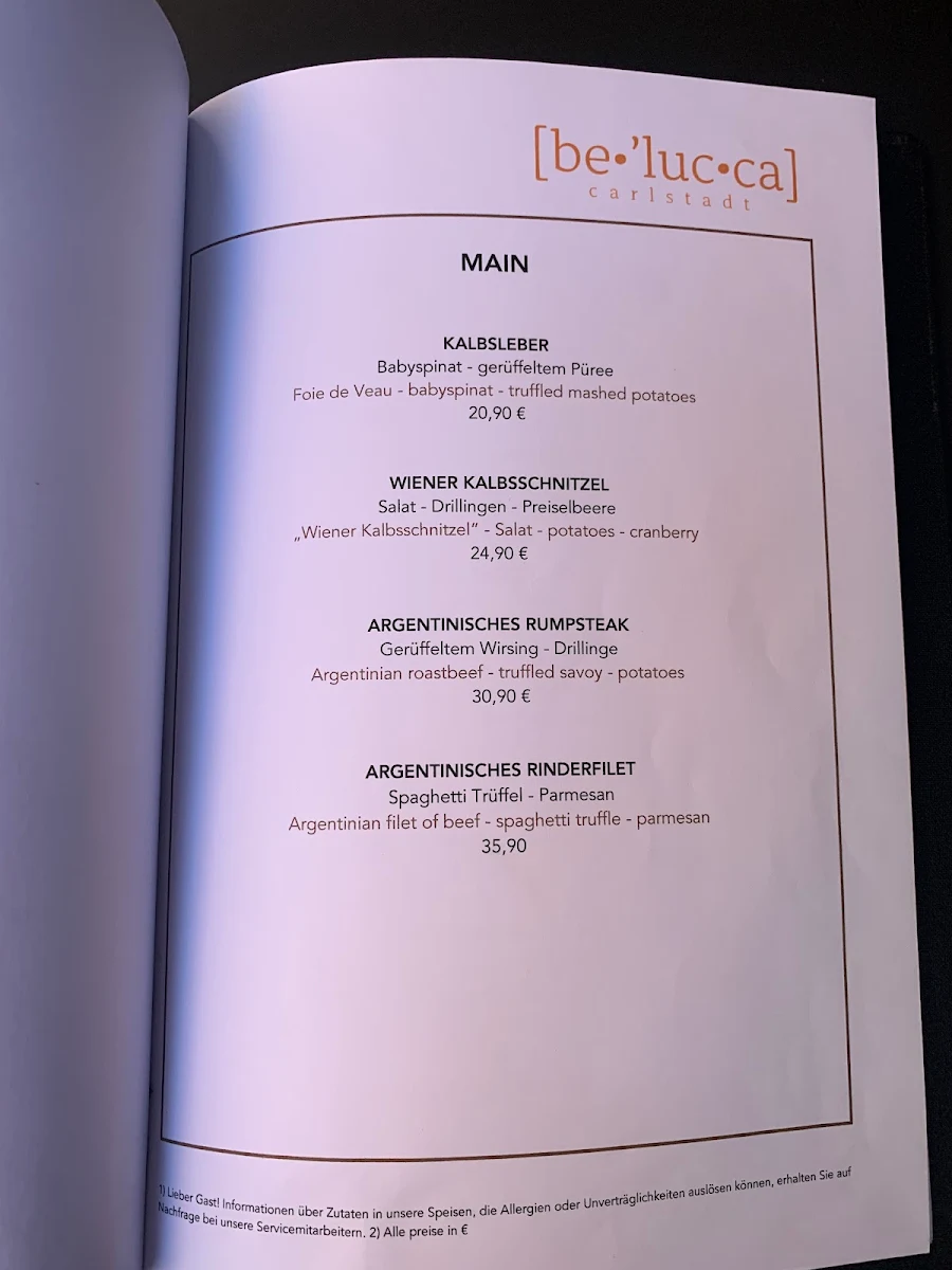 Speisekarte photo 9