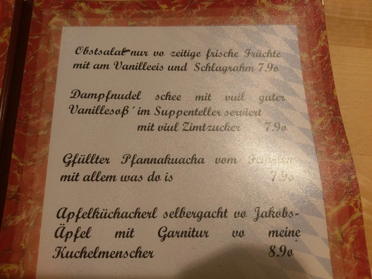 Speisekarte photo 10