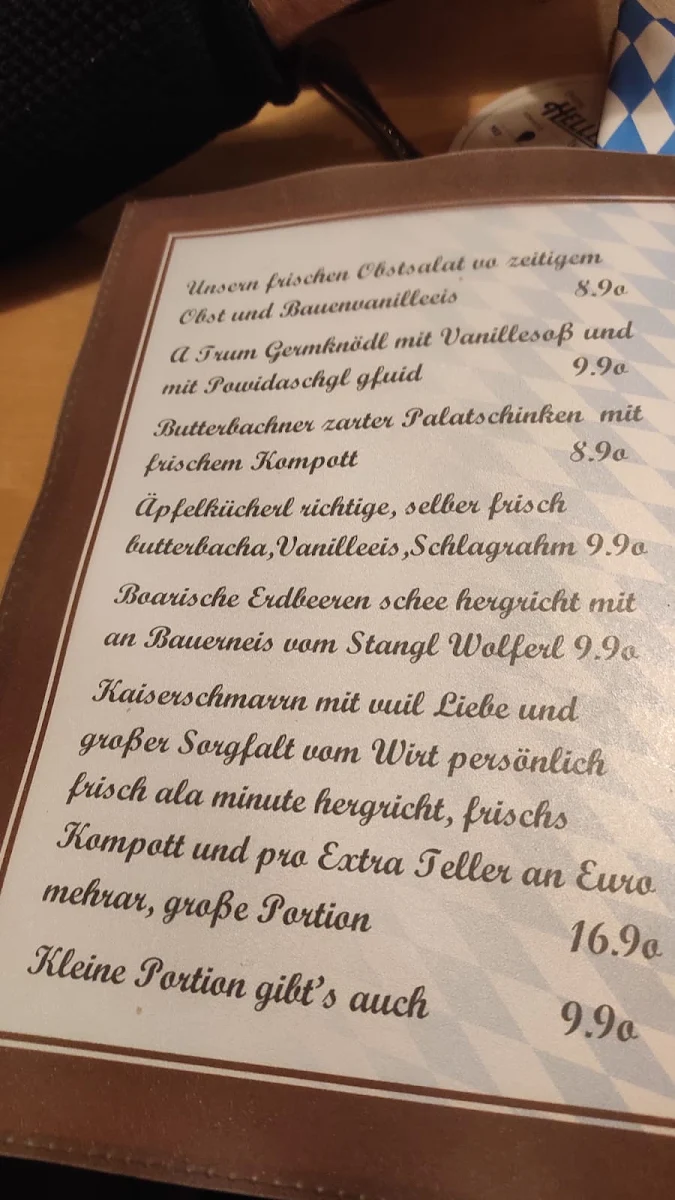 Speisekarte photo 3
