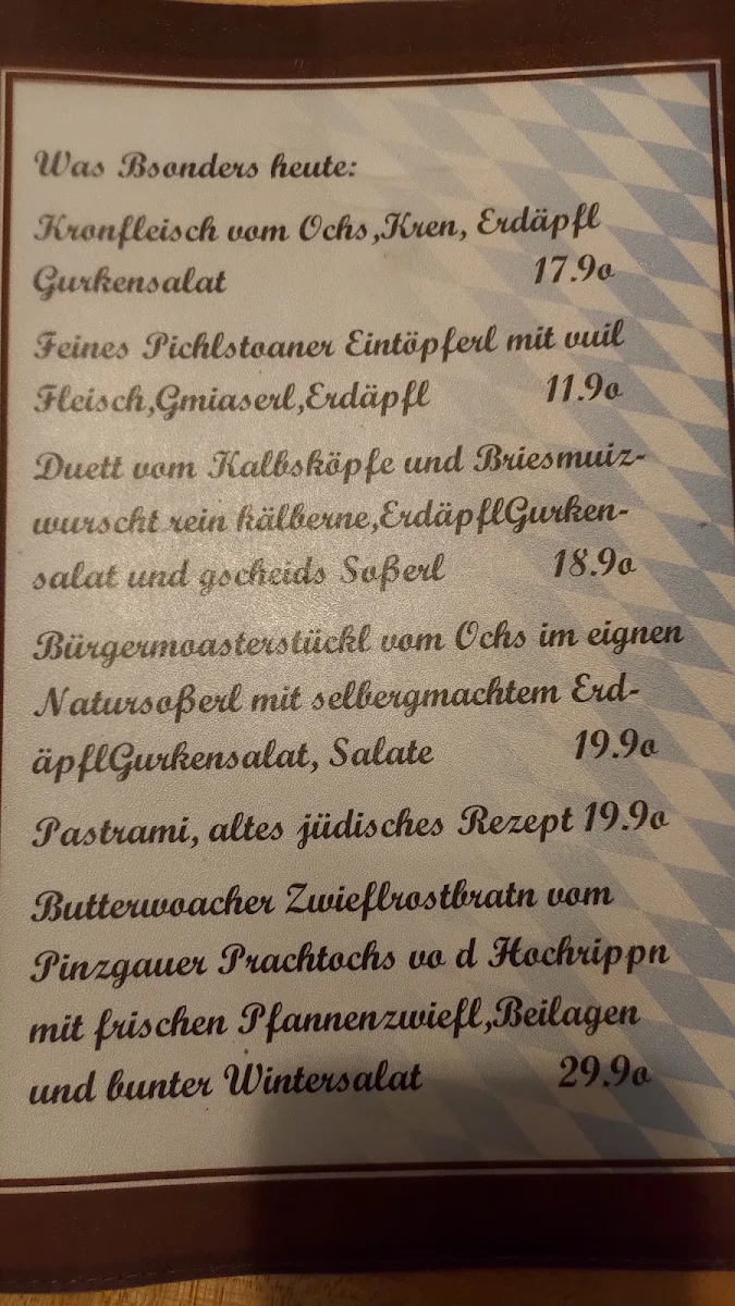 Speisekarte photo 5