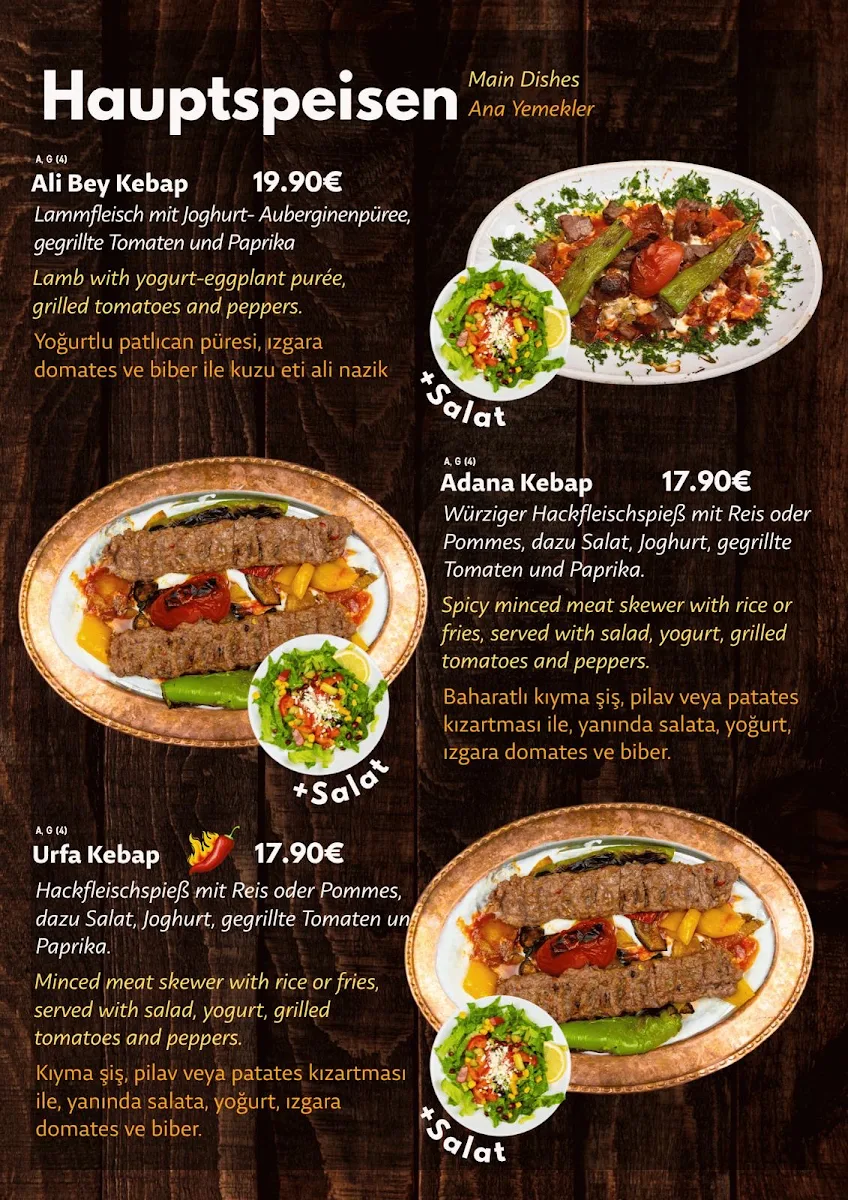 Speisekarte photo 2