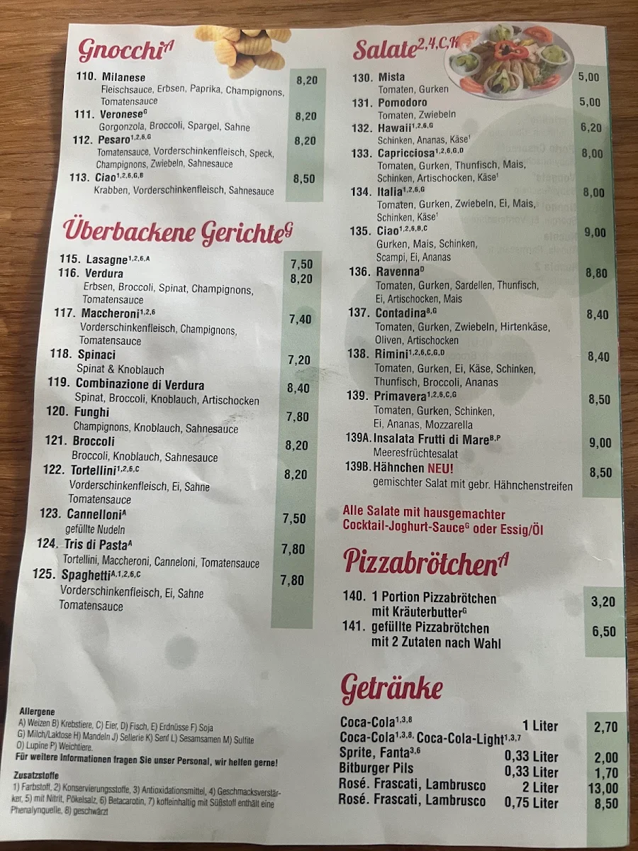 Speisekarte photo 2