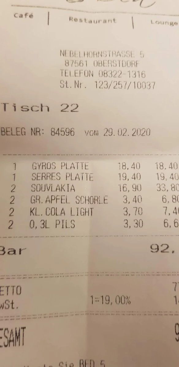 Speisekarte photo 9