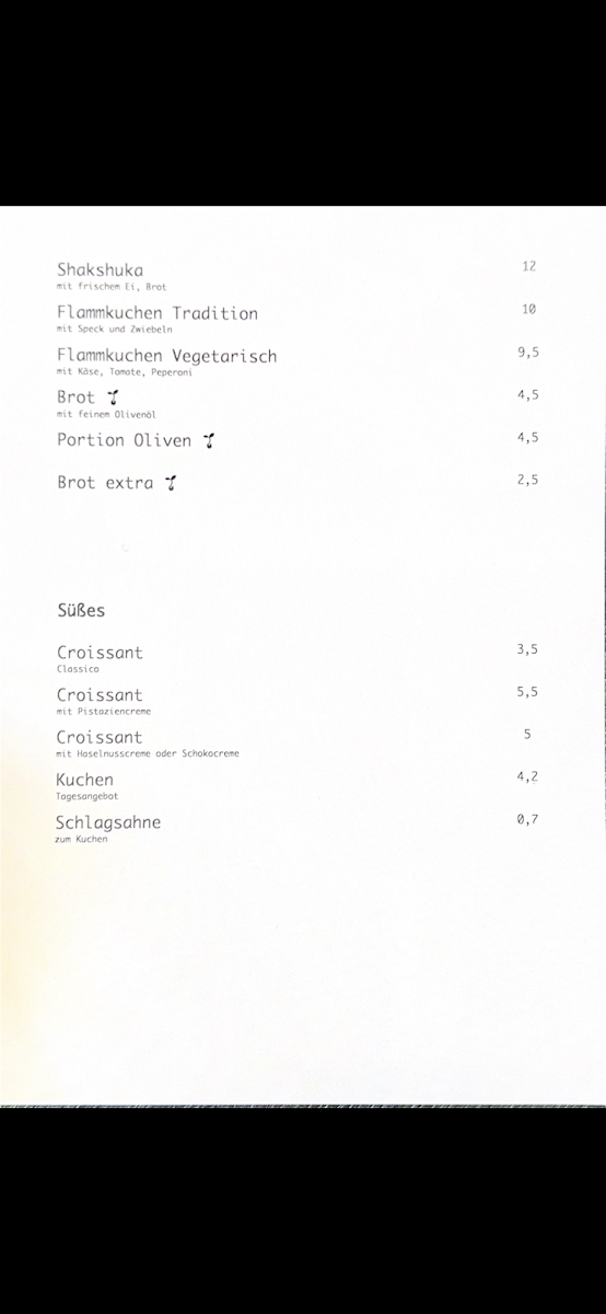 Speisekarte photo 2