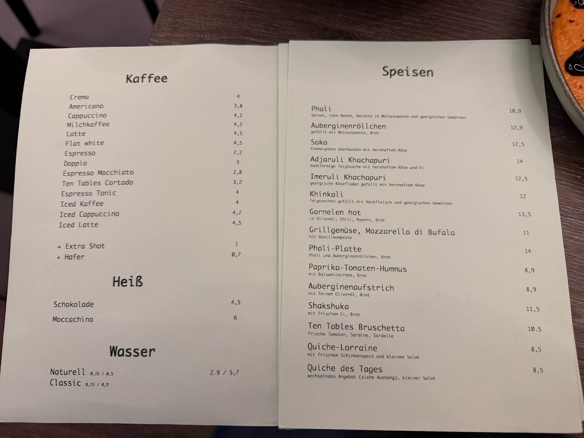 Speisekarte photo 3