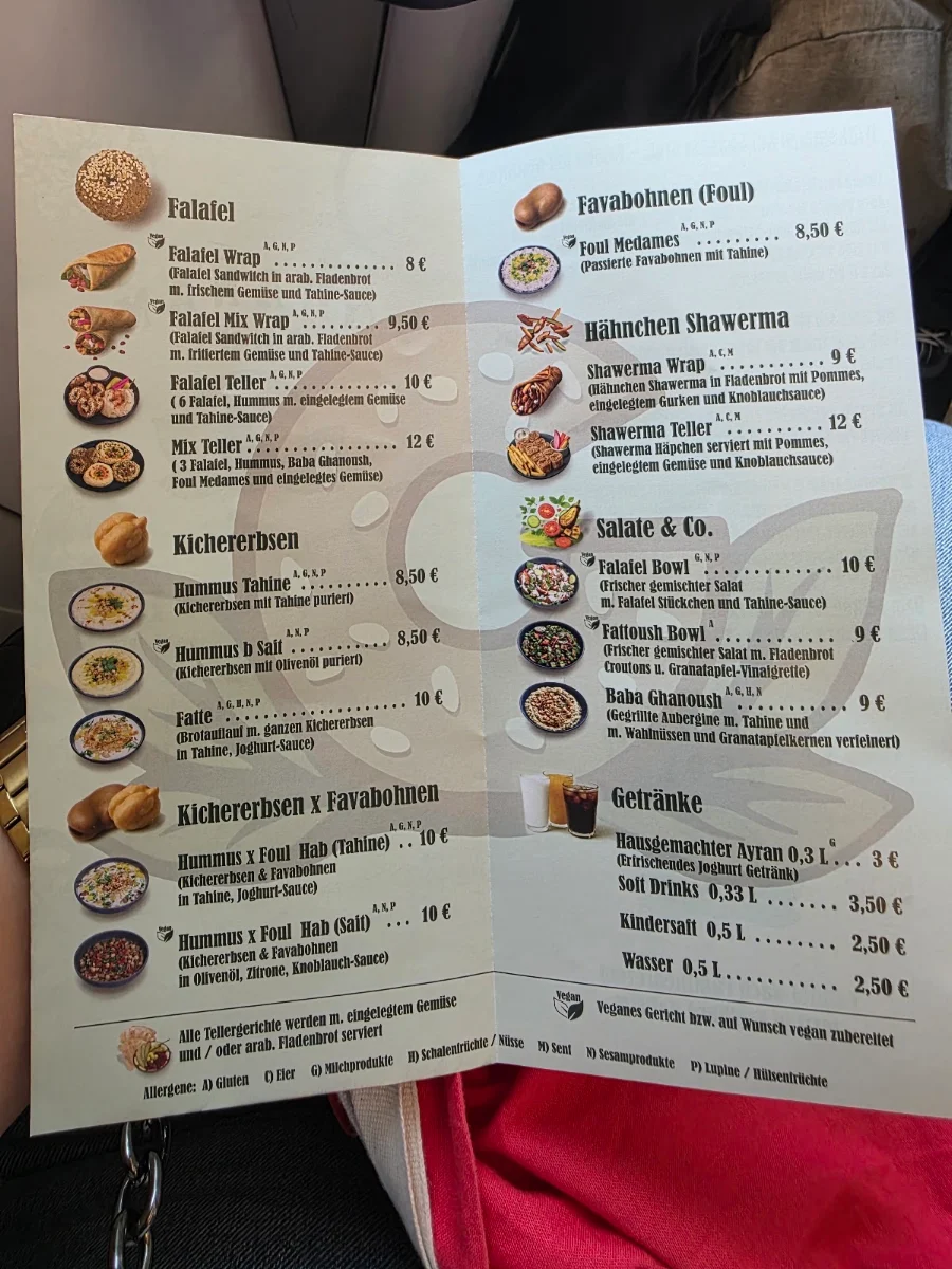 Speisekarte photo 2