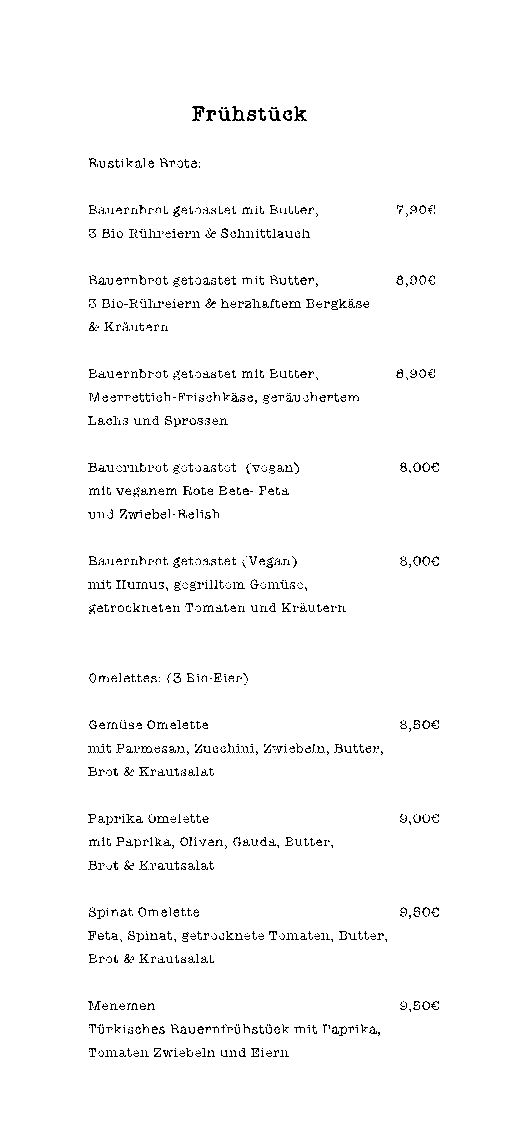 Speisekarte photo 4