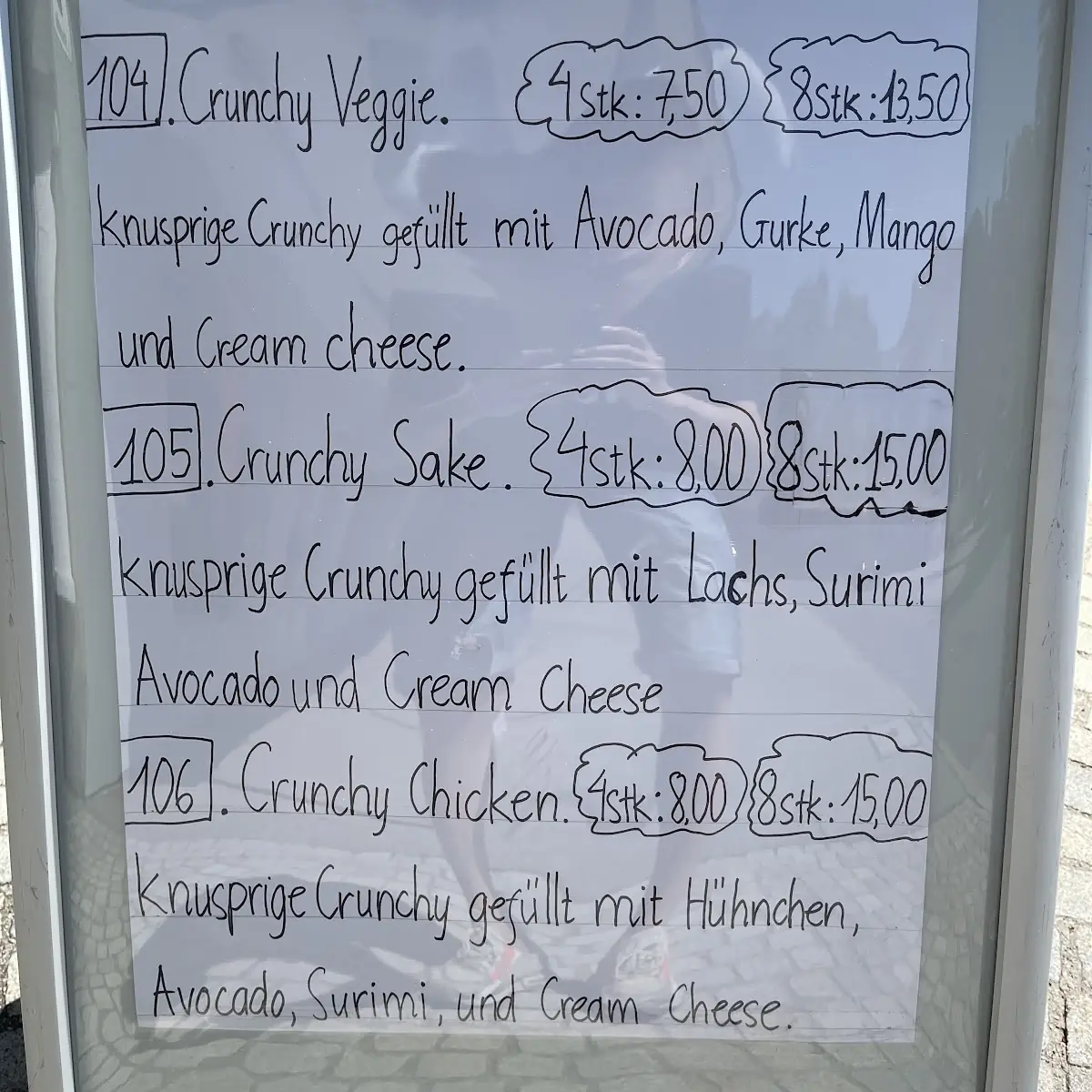 Speisekarte, Imbiss Cari Quán - Asiatische Küche und Sushi Bar Ruhpolding