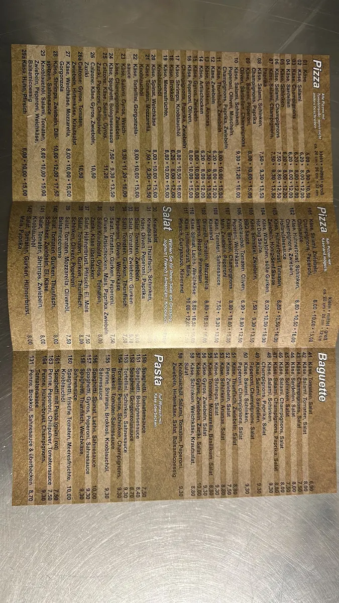 Speisekarte photo 2