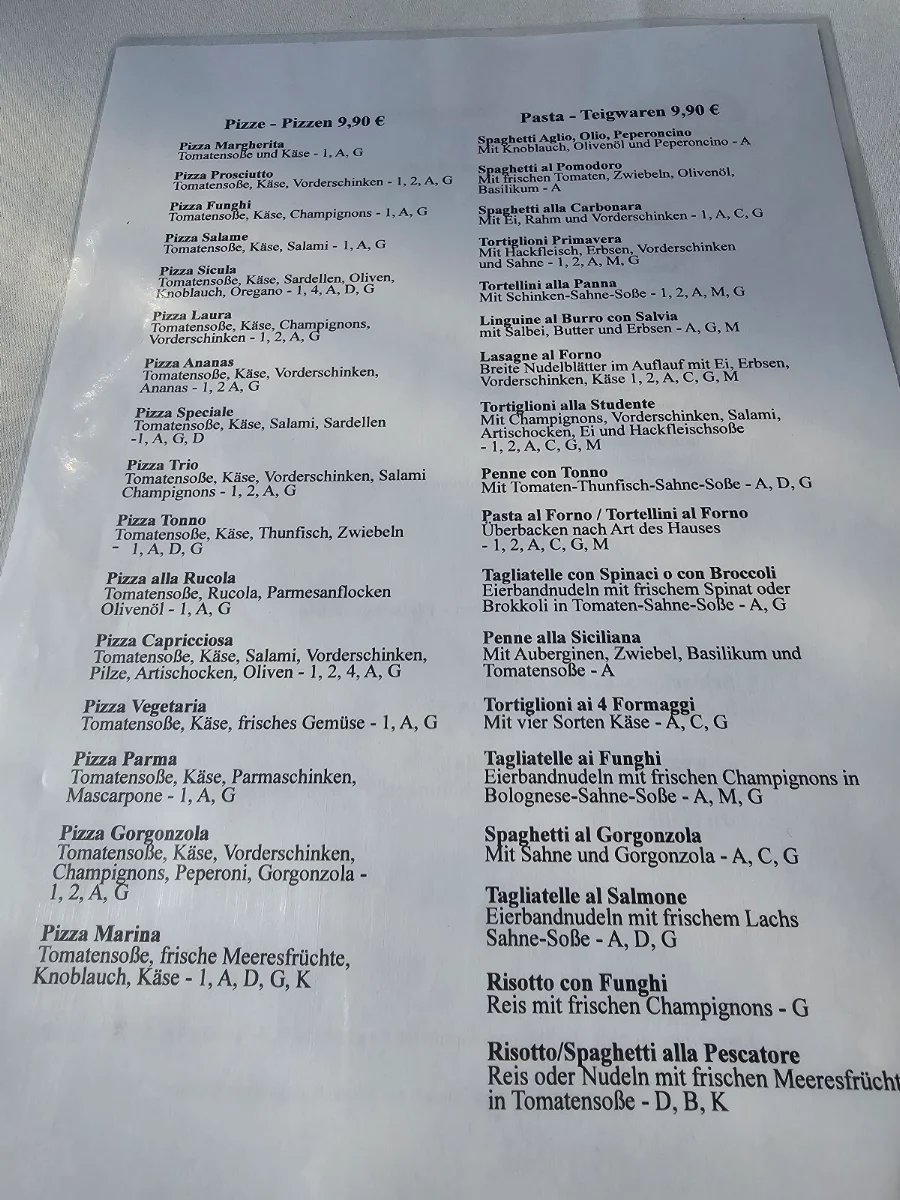 Speisekarte photo 1