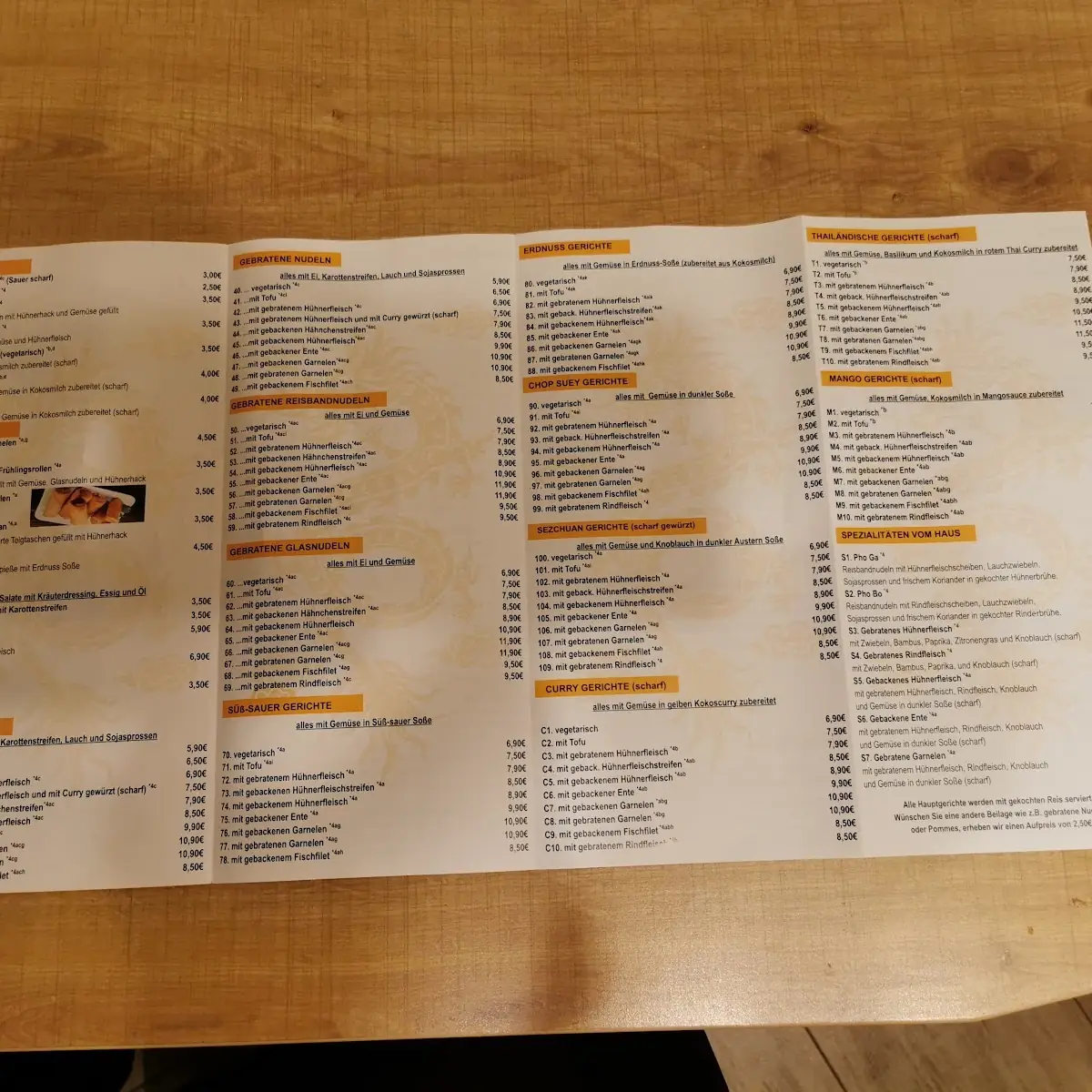 Speisekarte photo 3