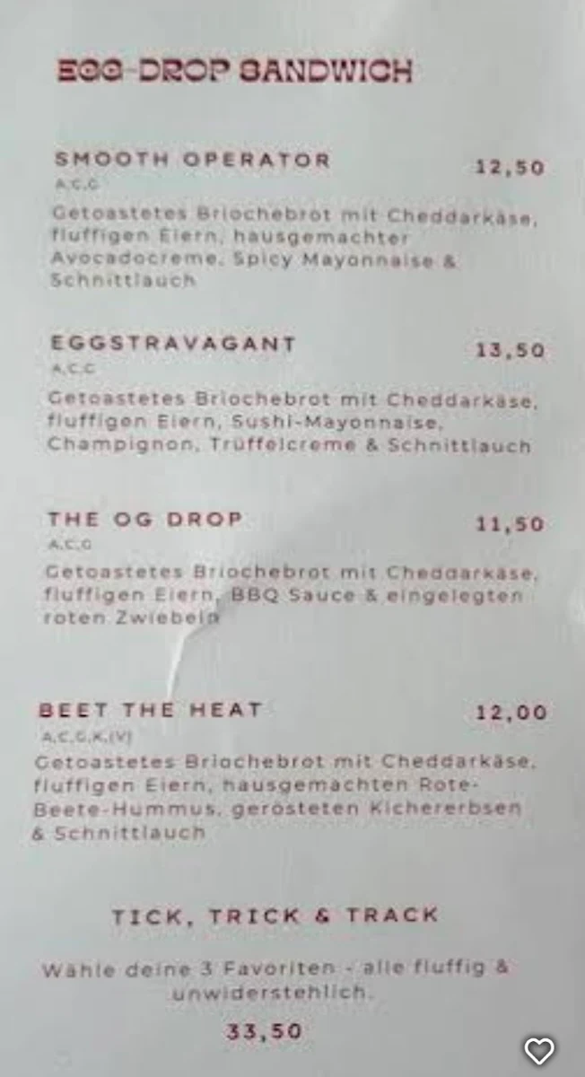 Speisekarte photo 3