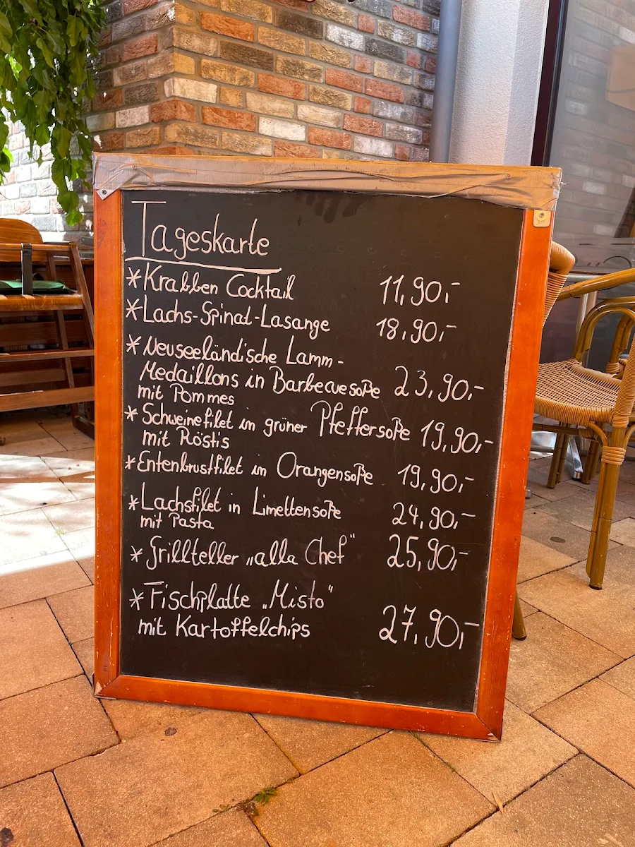 Speisekarte, La Vita - Langerwehe
