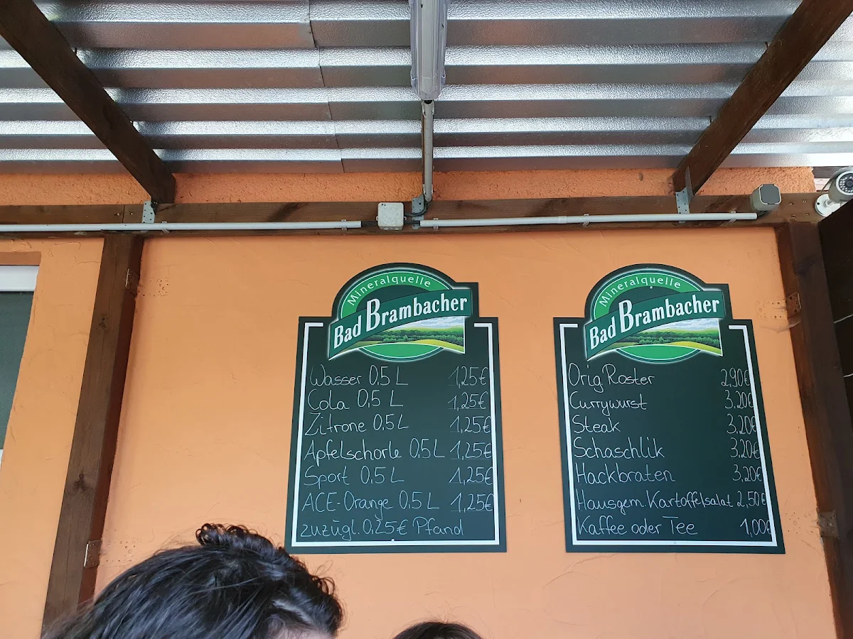 Speisekarte, Grillhütte Mühlhausen
