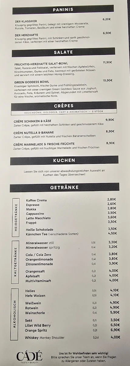 Speisekarte photo 1