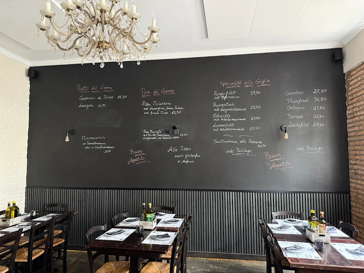 Speisekarte, Trattoria Adria