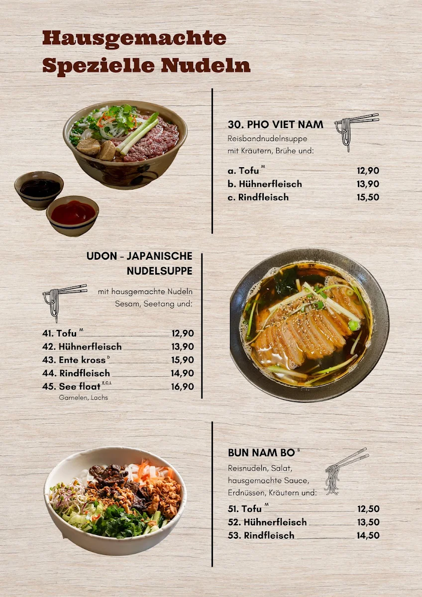 Speisekarte, Akami Schopfheim - Vietnamesisches Restaurant & Sushi Bar