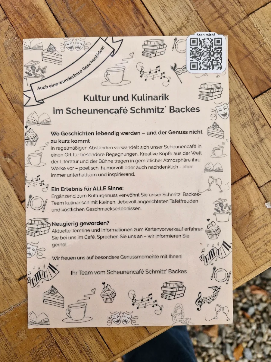Speisekarte, Schmitz‘ Backes