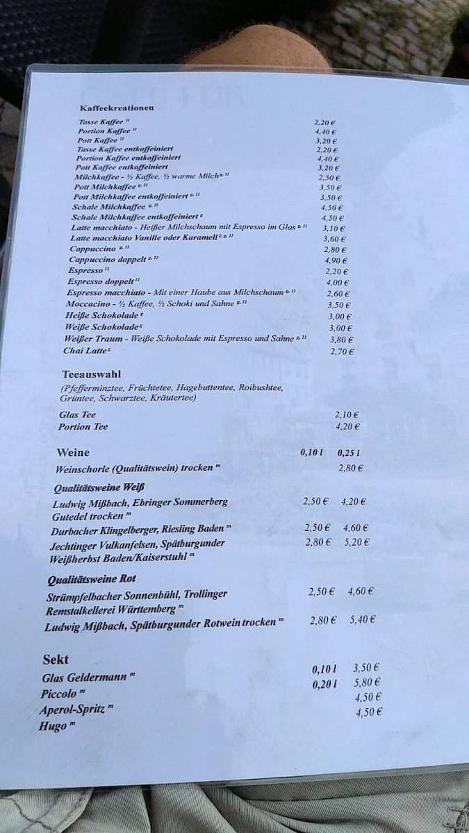 Speisekarte photo 2