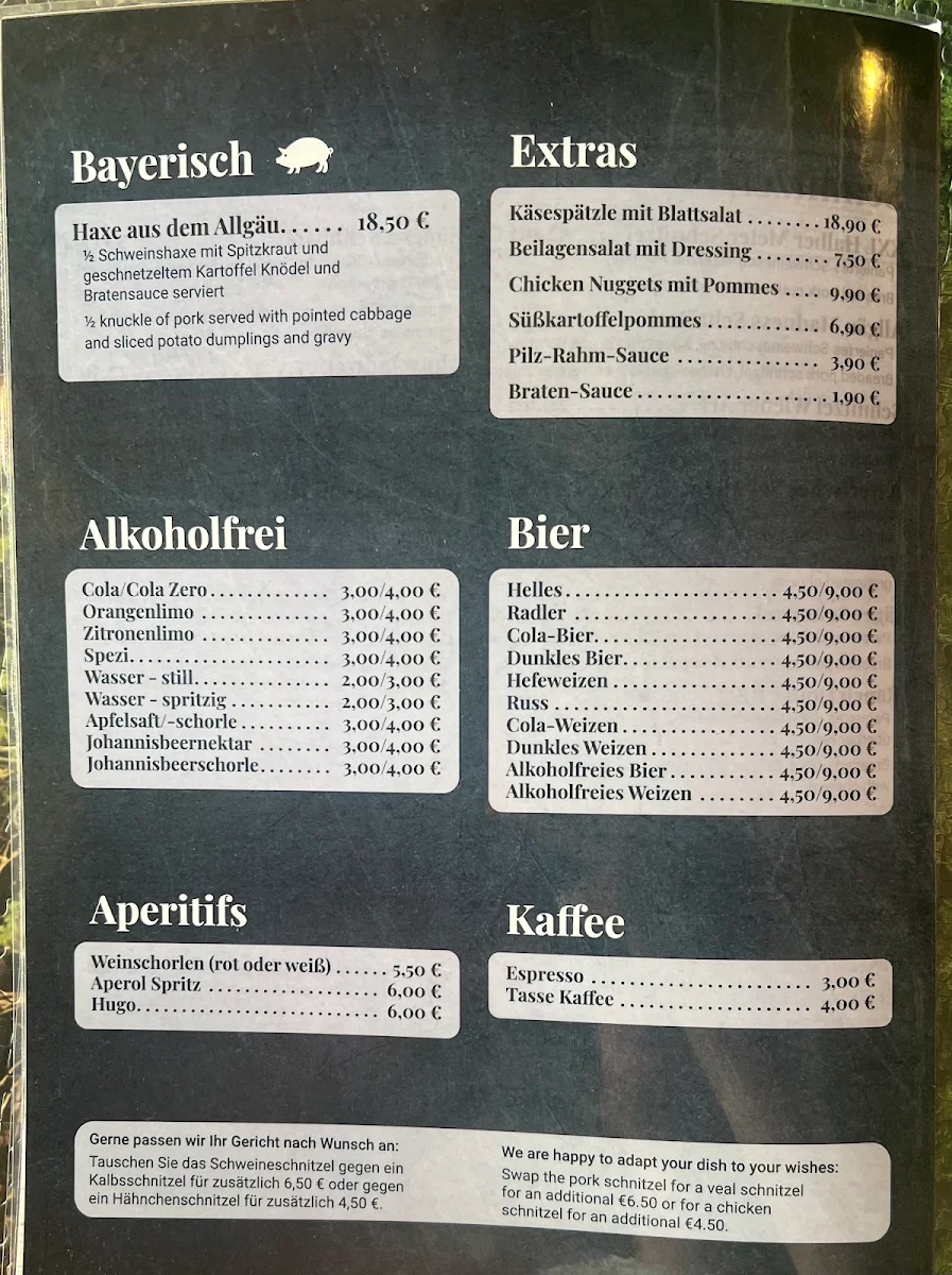 Speisekarte photo 4