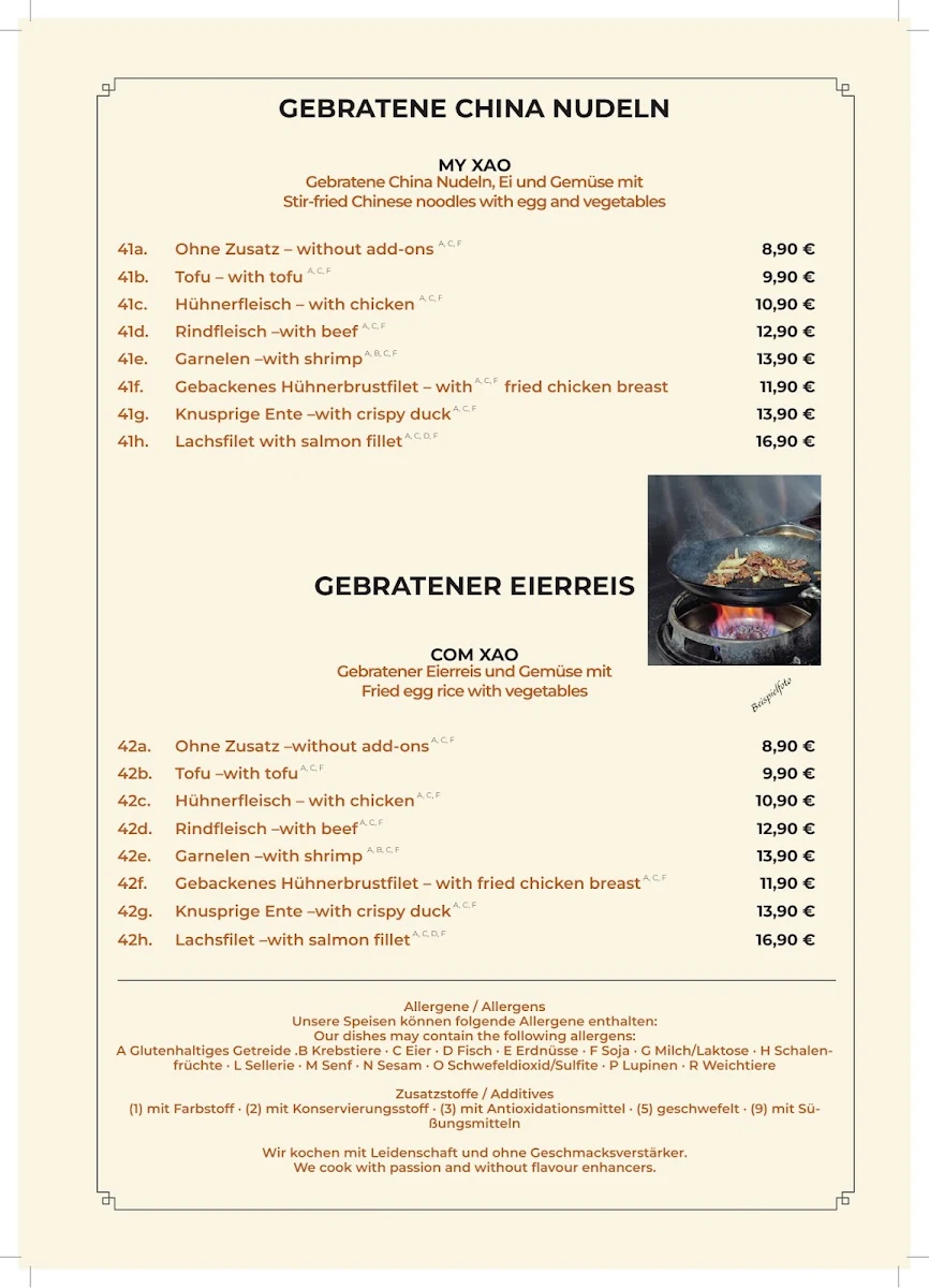Speisekarte photo 2
