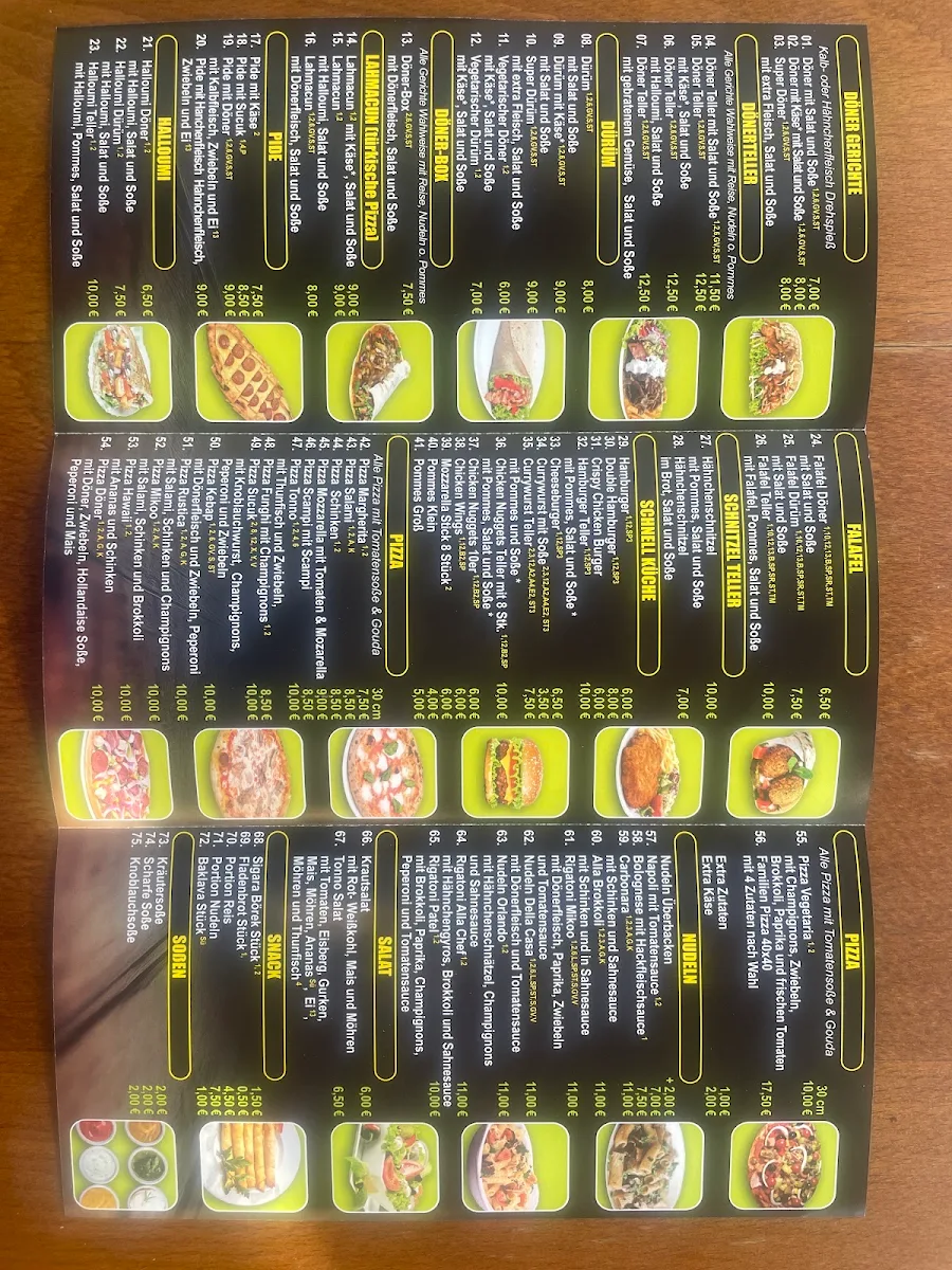 Speisekarte photo 2