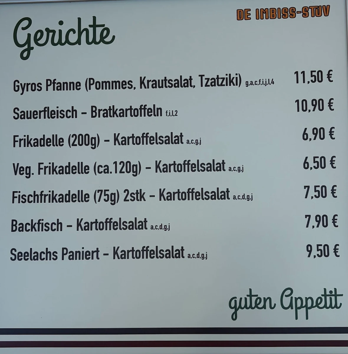Speisekarte photo 1