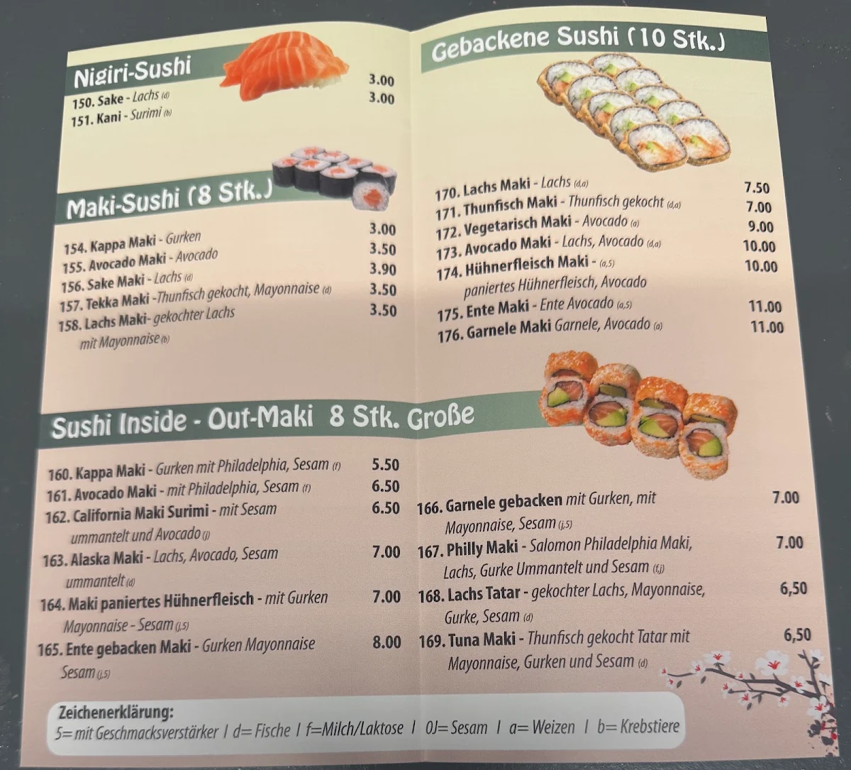 Speisekarte photo 2
