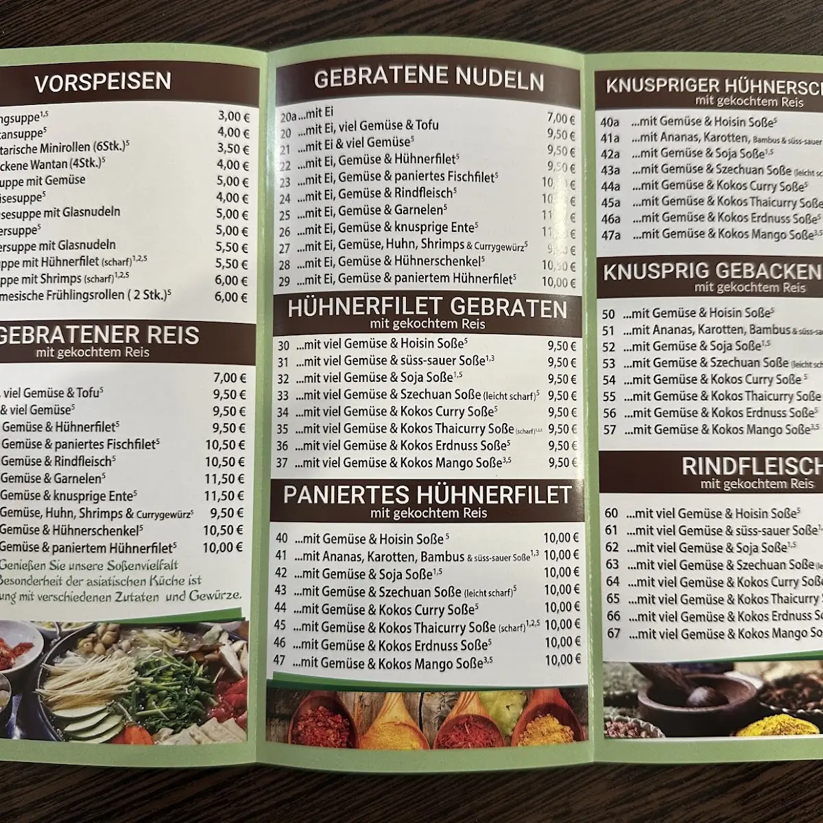 Speisekarte photo 2