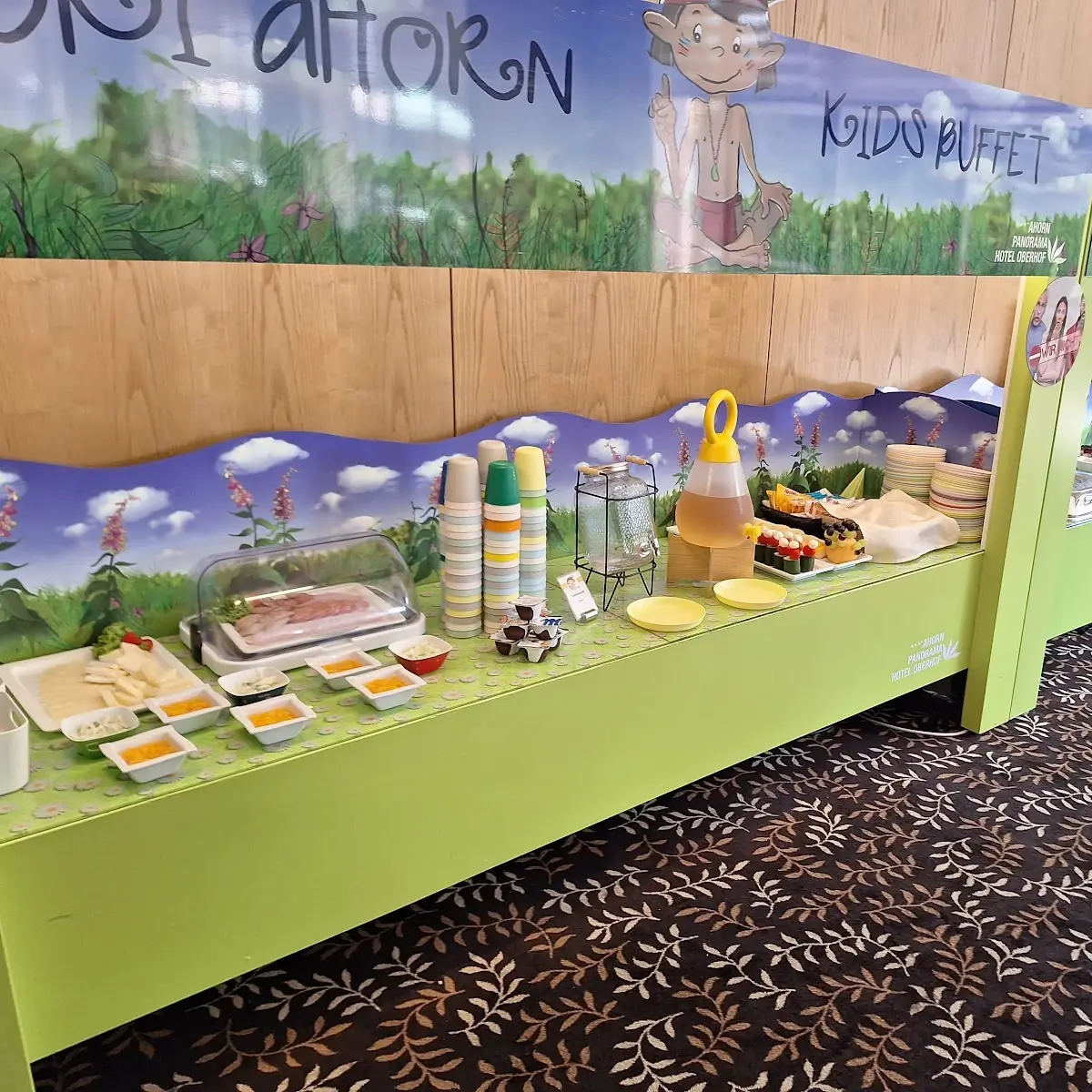 Atmosphäre, Buffetrestaurant Bergkristall