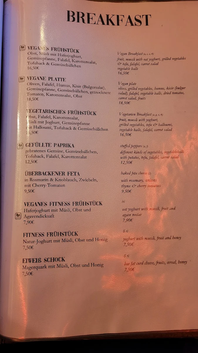 Speisekarte photo 2