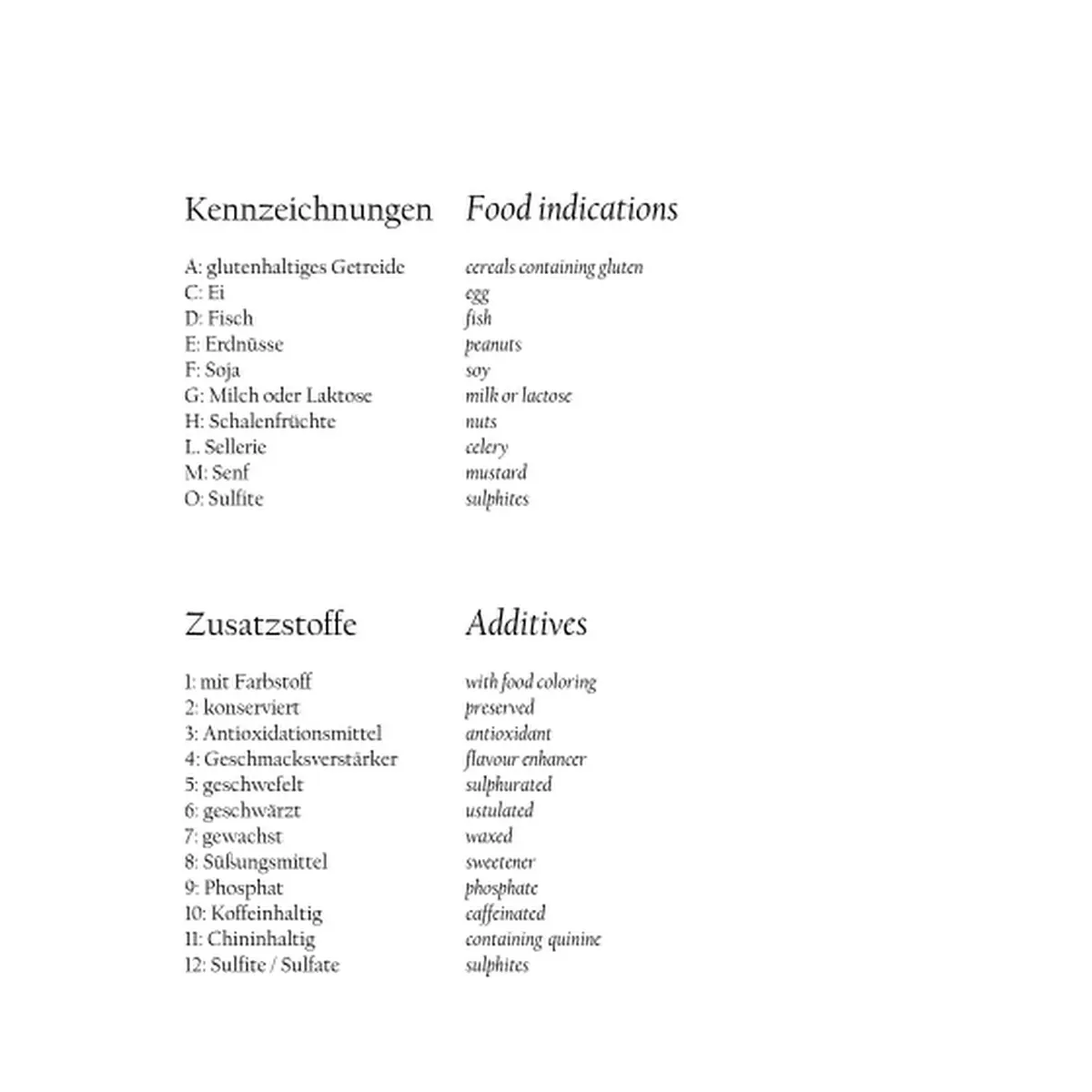 Speisekarte photo 1