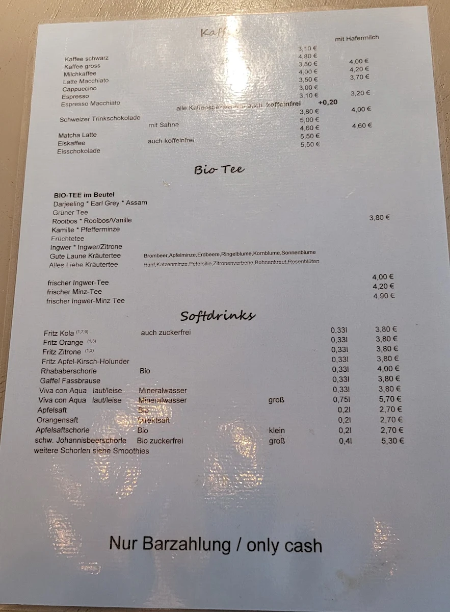 Speisekarte photo 1