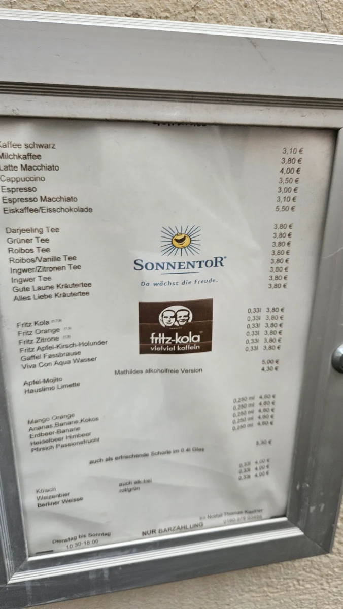 Speisekarte photo 3