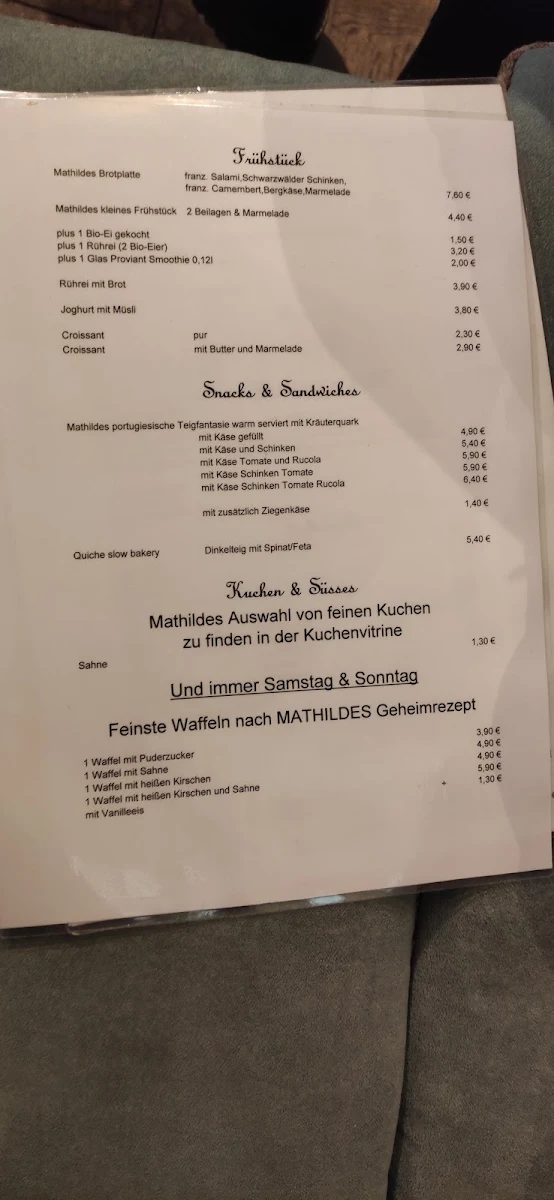 Speisekarte photo 6