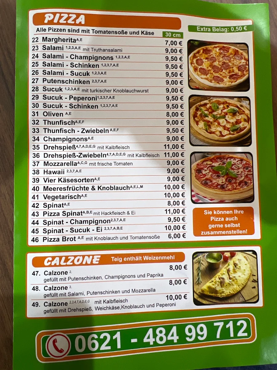 Speisekarte photo 1