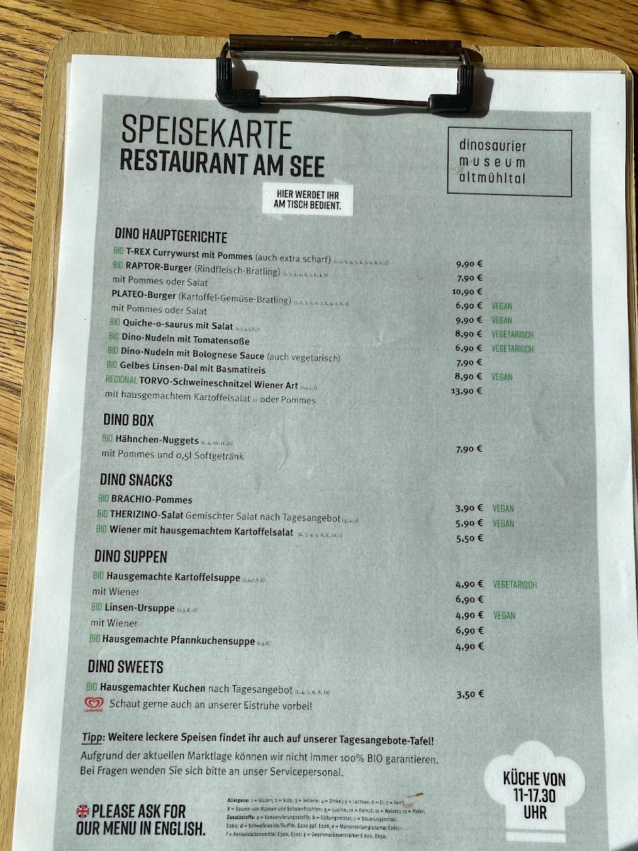 Speisekarte photo 2