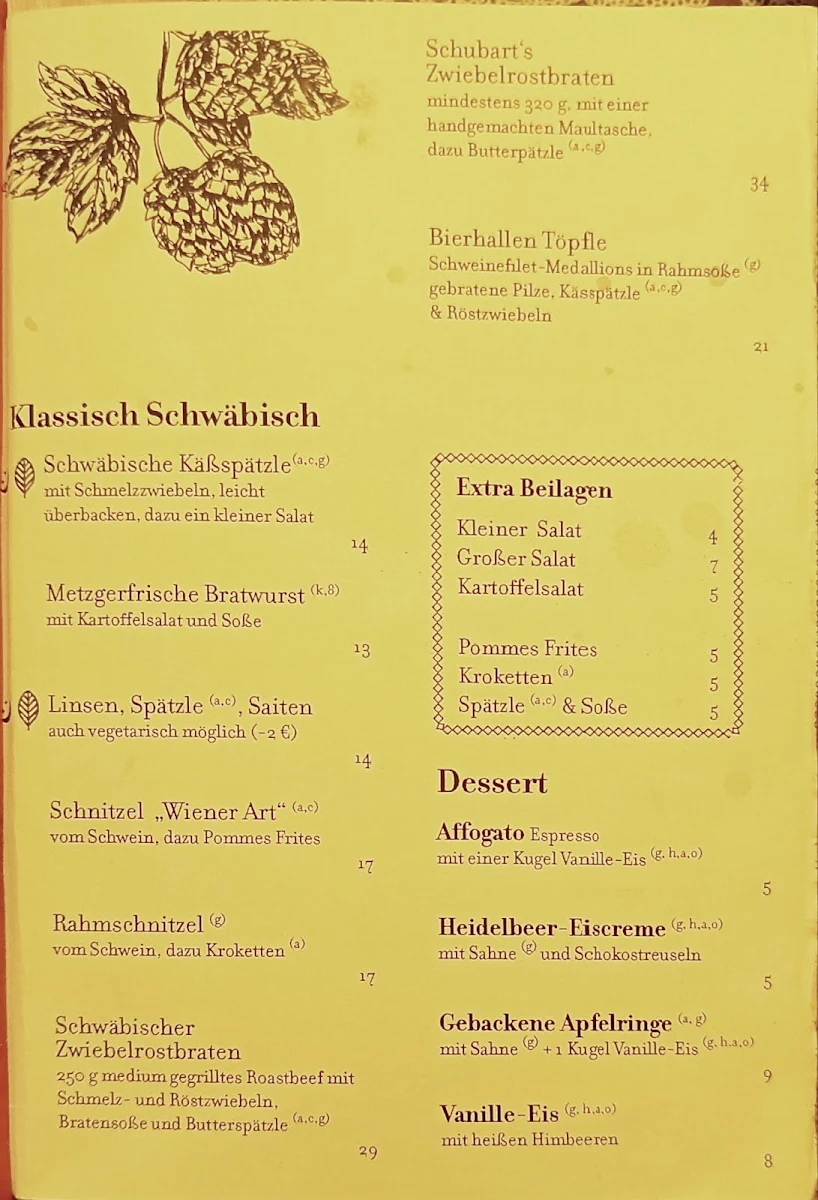 Speisekarte photo 2