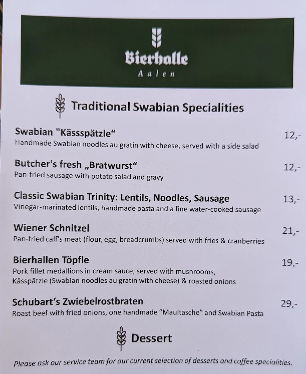 Speisekarte photo 8