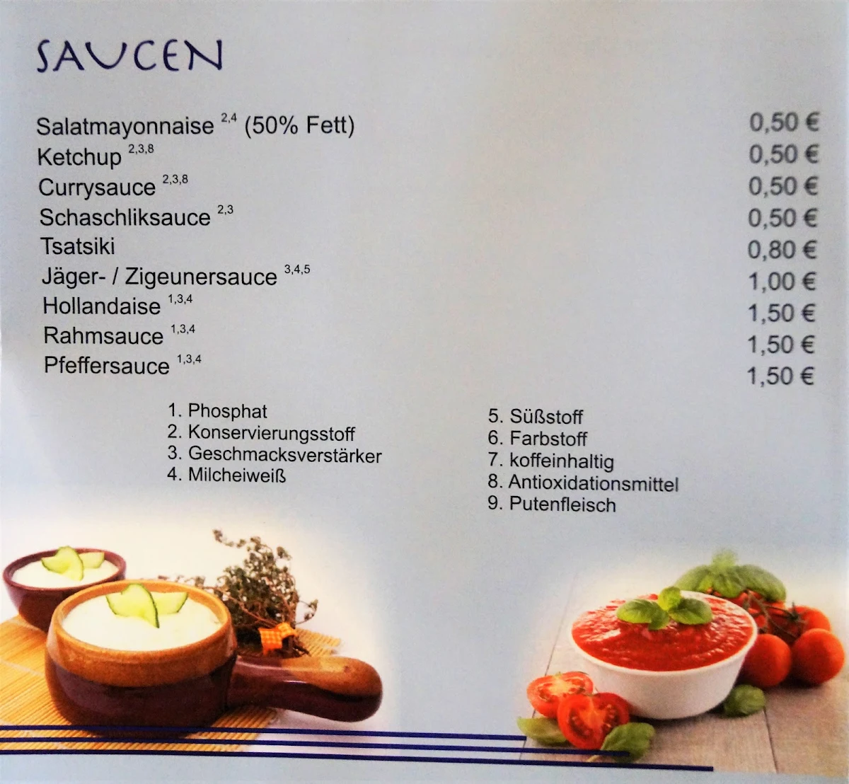 Speisekarte photo 1
