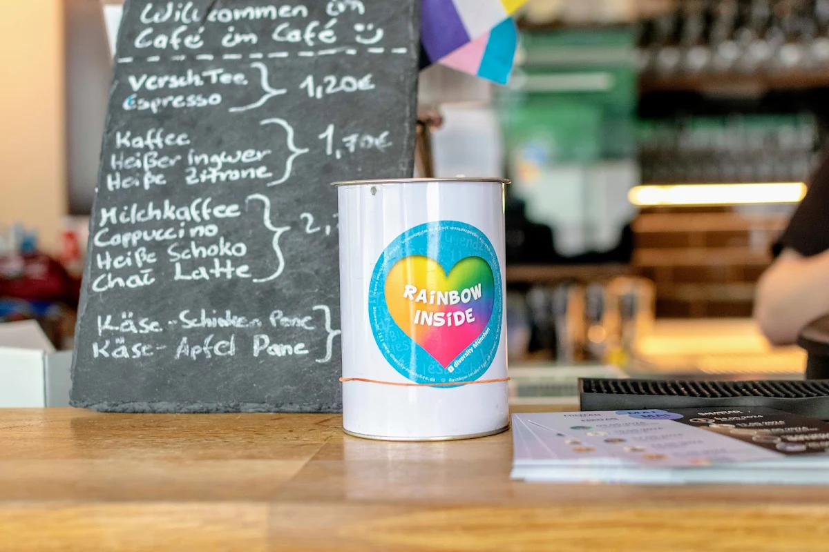 Speisekarte, diversity Café
