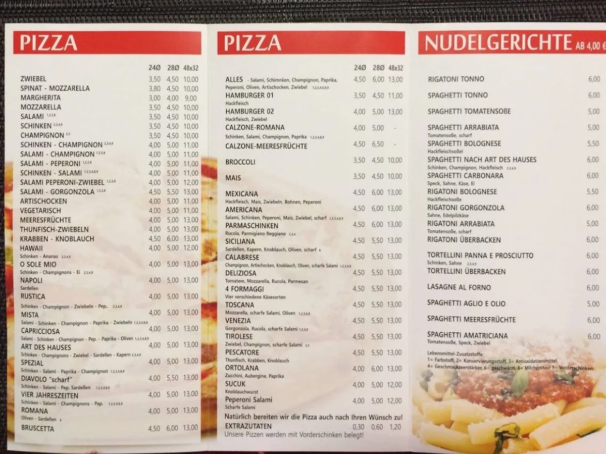 Speisekarte photo 2